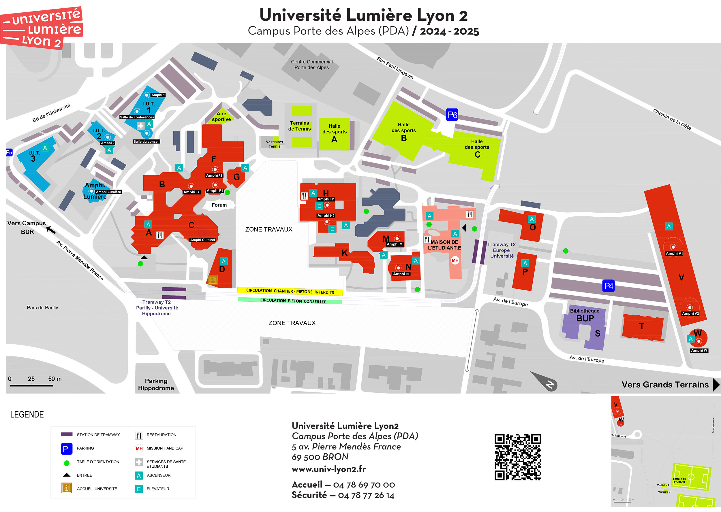 Plan Campus Porte des Alpes (PDA) 2024/2025